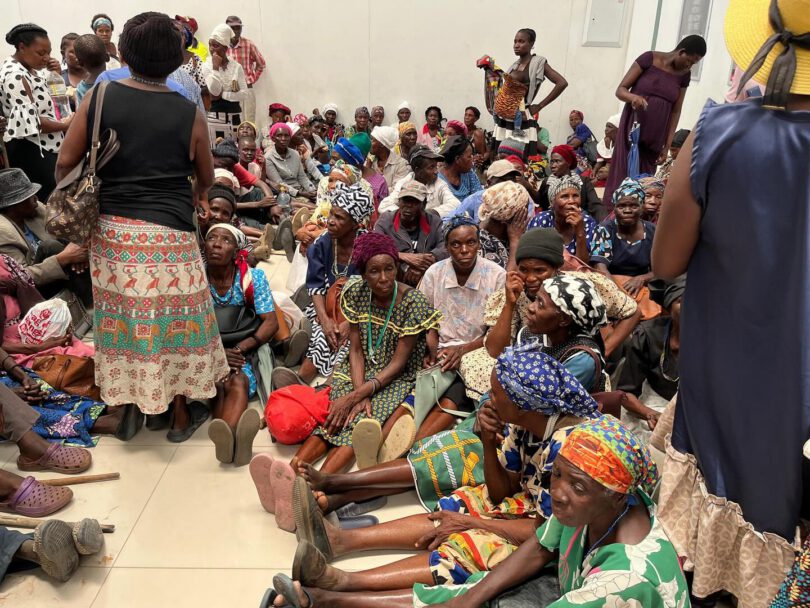 Flowchart showing the step-by-step process to apply for Namibia government grants